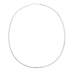 Sterling Silver 2mm Omega Chain