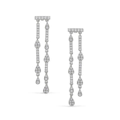 Two Row Drop Earrings