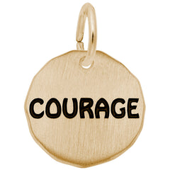 COURAGE CHARM TAG