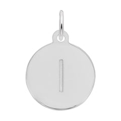 Petite Initial Disc - Lower Case Block l
