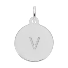 Petite Initial Disc - Lower Case Block v