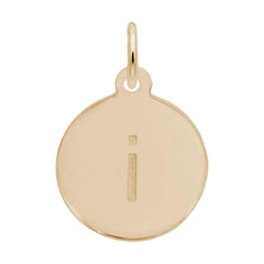 Petite Initial Disc - Lower Case Block i