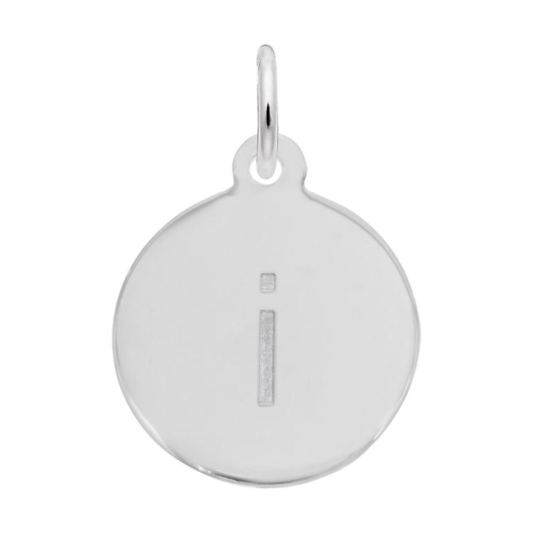Petite Initial Disc - Lower Case Block i