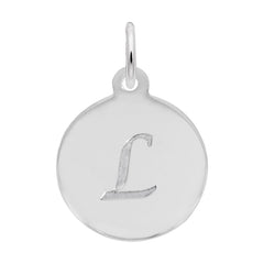 PETITE INITIAL DISC - SCRIPT L