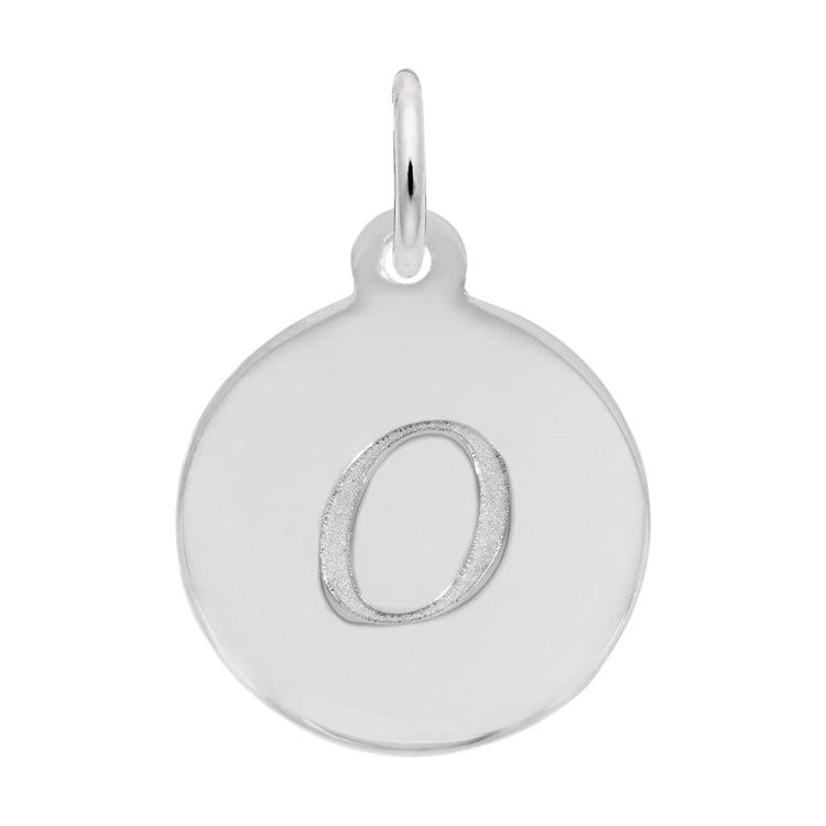 PETITE INITIAL DISC - SCRIPT O