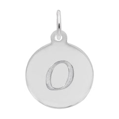 PETITE INITIAL DISC - SCRIPT O