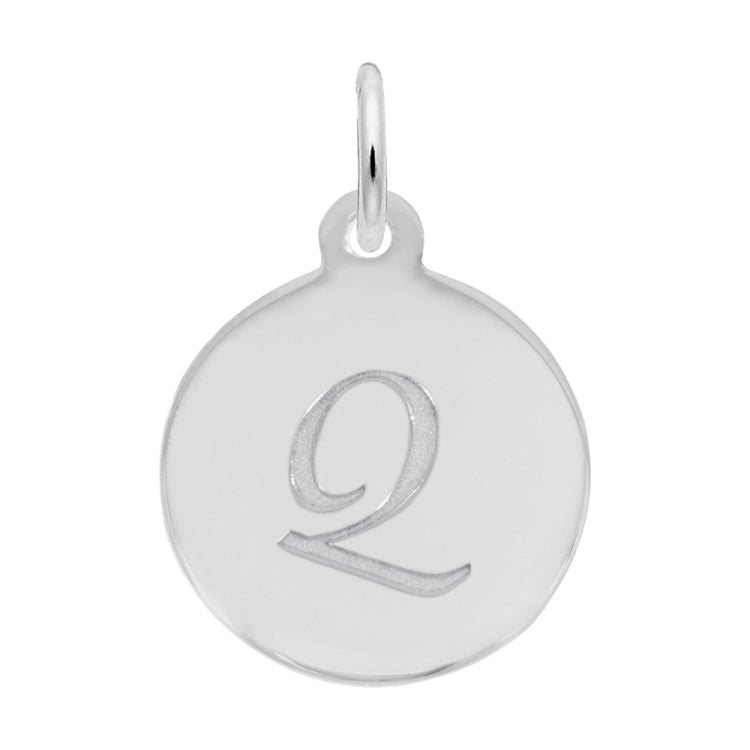 PETITE INITIAL DISC - SCRIPT Q