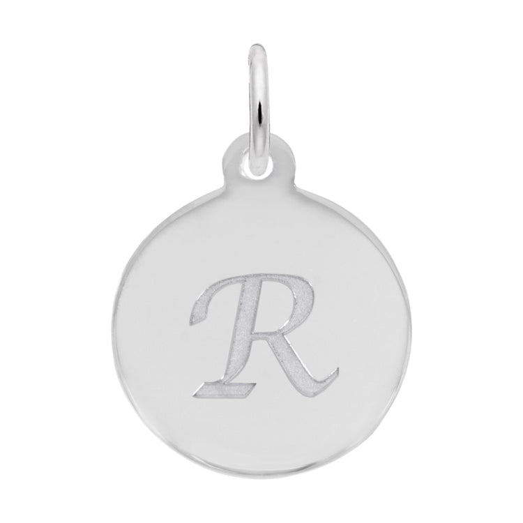 PETITE INITIAL DISC - SCRIPT R