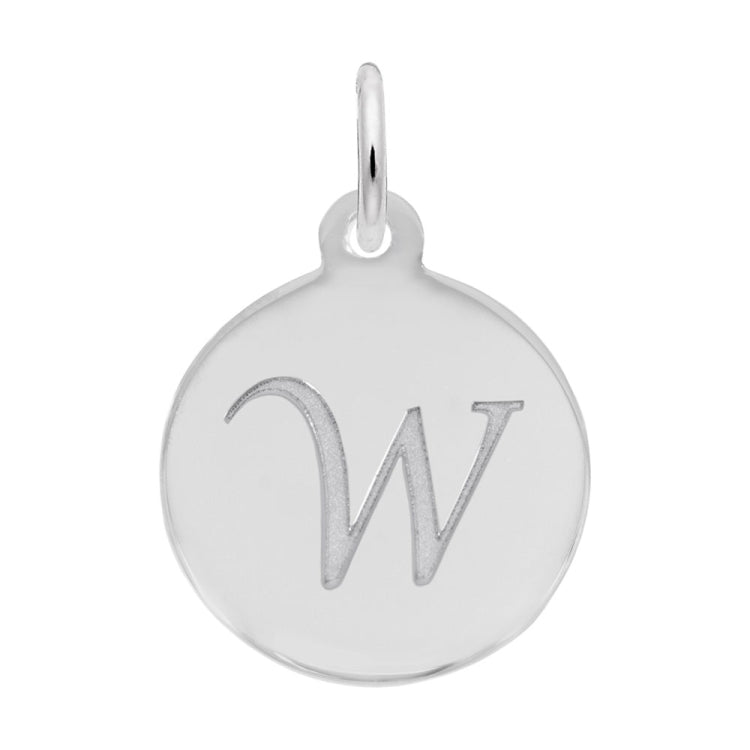 PETITE INITIAL DISC - SCRIPT W