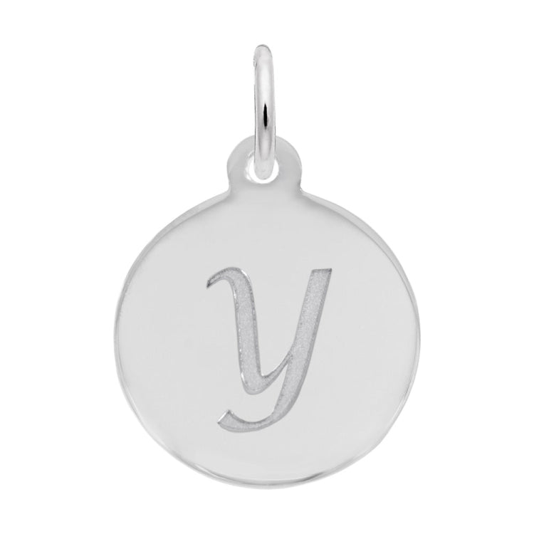 PETITE INITIAL DISC - SCRIPT Y