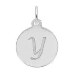 PETITE INITIAL DISC - SCRIPT Y
