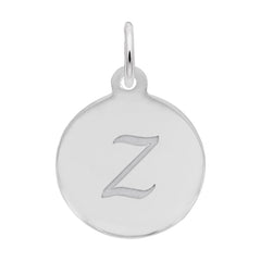 PETITE INITIAL DISC - SCRIPT Z