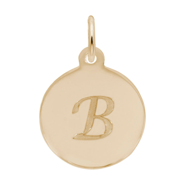 PETITE INITIAL DISC - SCRIPT B
