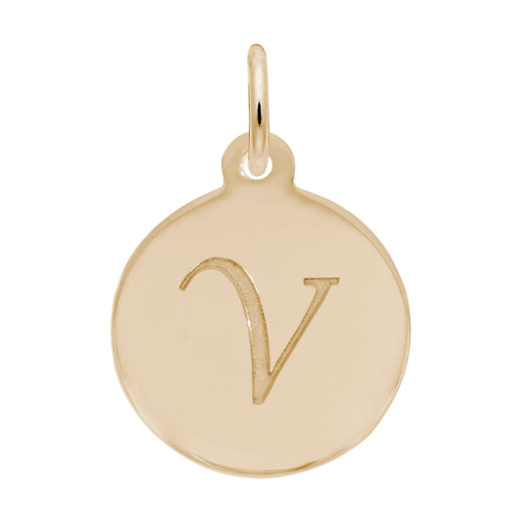 PETITE INITIAL DISC - SCRIPT V
