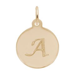 PETITE INITIAL DISC - SCRIPT A