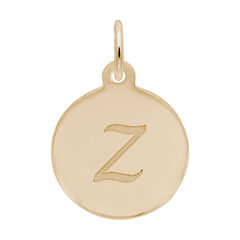 PETITE INITIAL DISC - SCRIPT Z