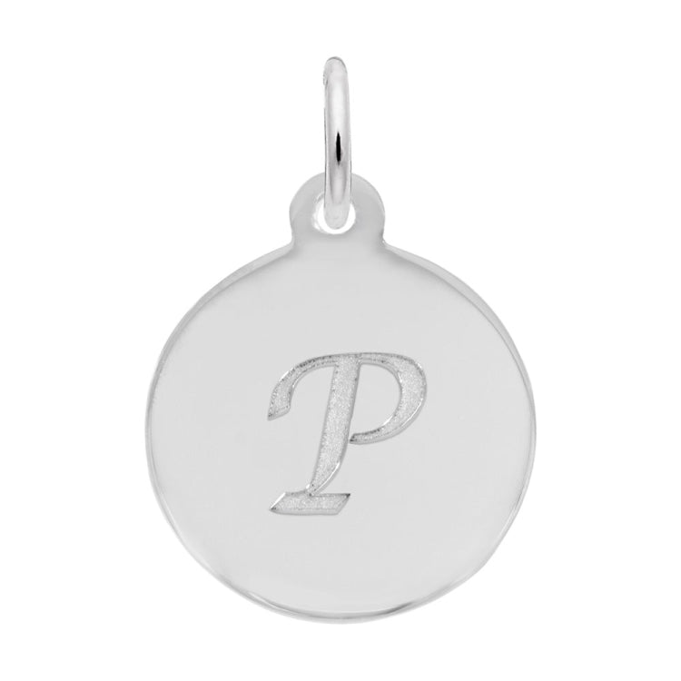 PETITE INITIAL DISC - SCRIPT P