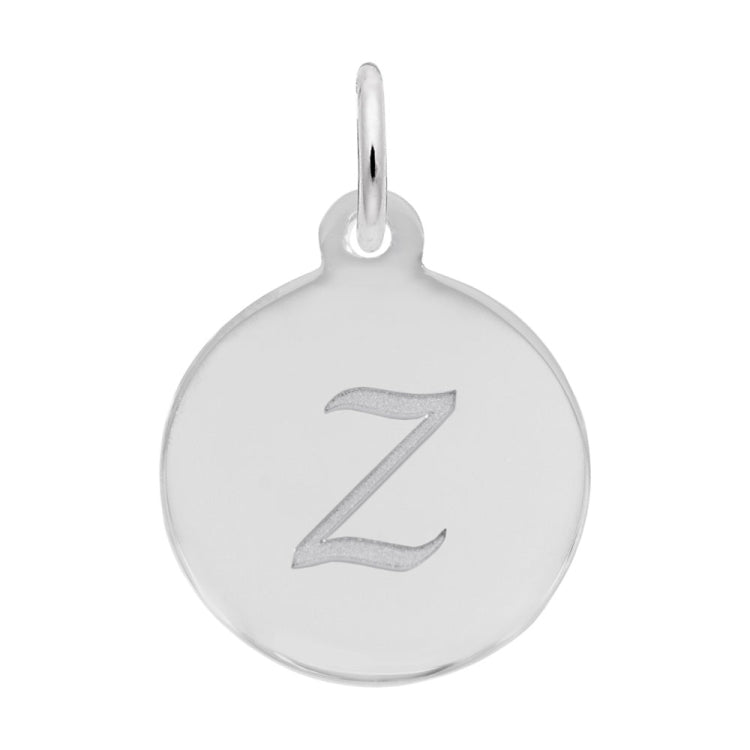 PETITE INITIAL DISC - SCRIPT Z