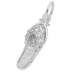 SANDAL- SIM WHITE CZ