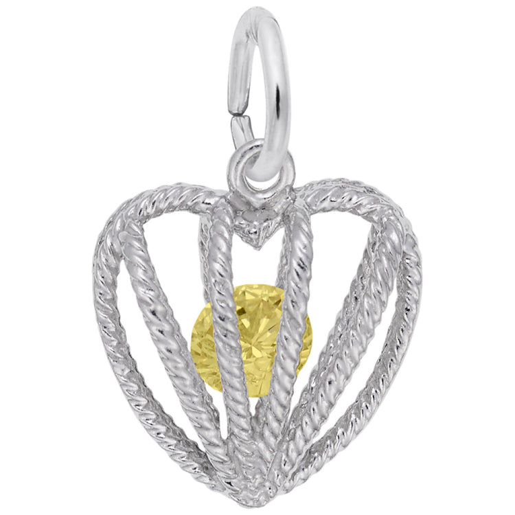 11 HEART BIRTHSTONE NOV
