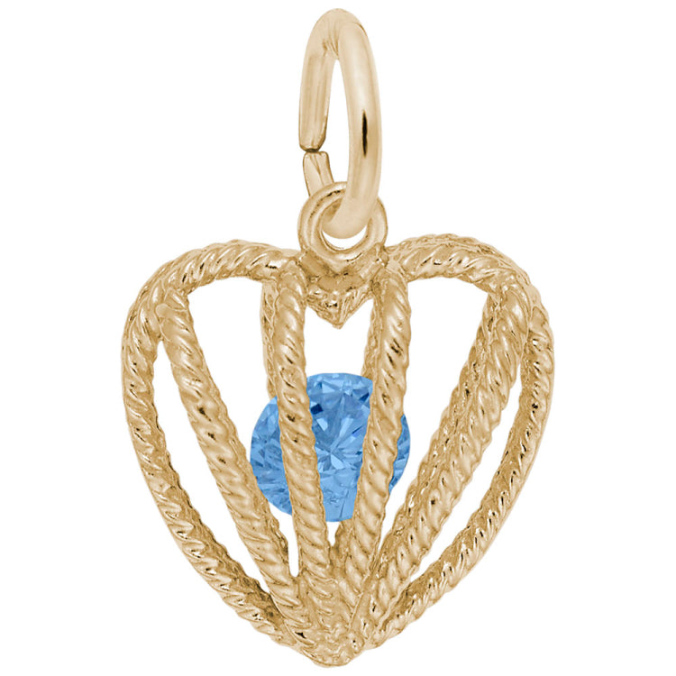 12 HEART BIRTHSTONE DEC