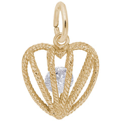04 HEART BIRTHSTONE APR