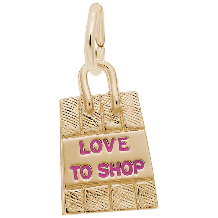 SHOPPING BAG - PINK PAINT