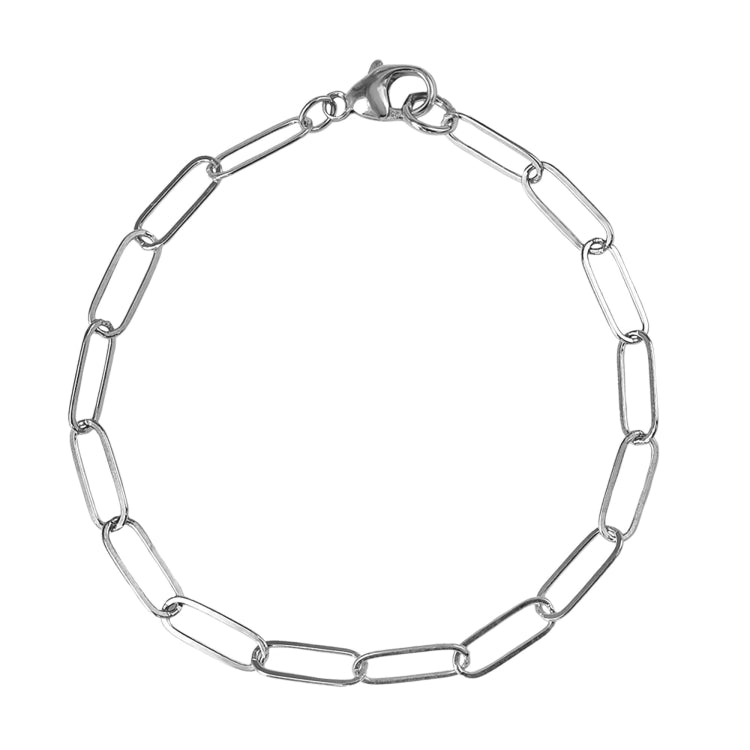 PAPERCLIP BRACELET - 8 in