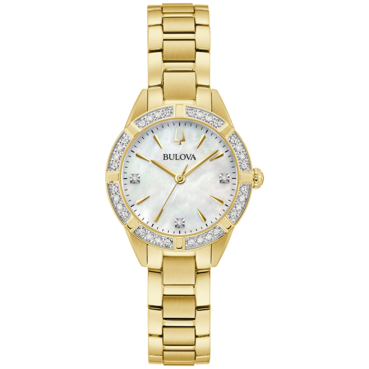 Bulova Stainless Steel Dress/Classic BUL Ladies Watch