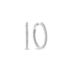 Medium Inside Out Hoope Earrings