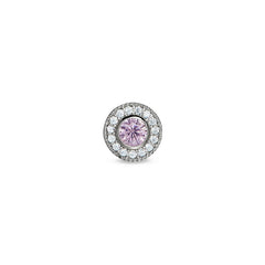 October Birthstone Necklace Charm