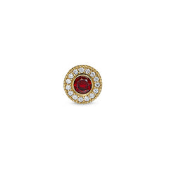 January Birthstone Necklace Charm