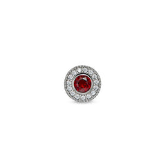 January Birthstone Necklace Charm