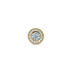 March Birthstone Necklace Charm