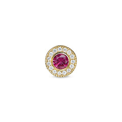 July Birthstone Necklace Charm