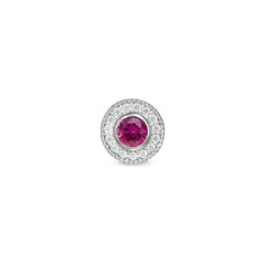 July Birthstone Necklace Charm