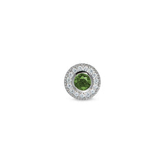August Birthstone Necklace Charm
