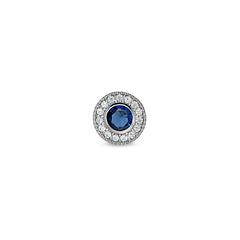 September Birthstone Necklace Charm