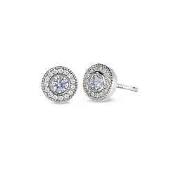 June Birthstone Stud Earrings