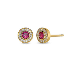 July Birthstone Stud Earrings