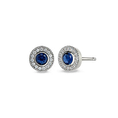 September Birthstone Stud Earrings