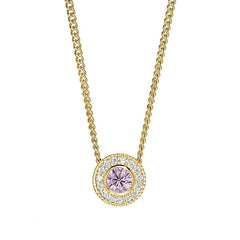 October Birthstone Pendant
