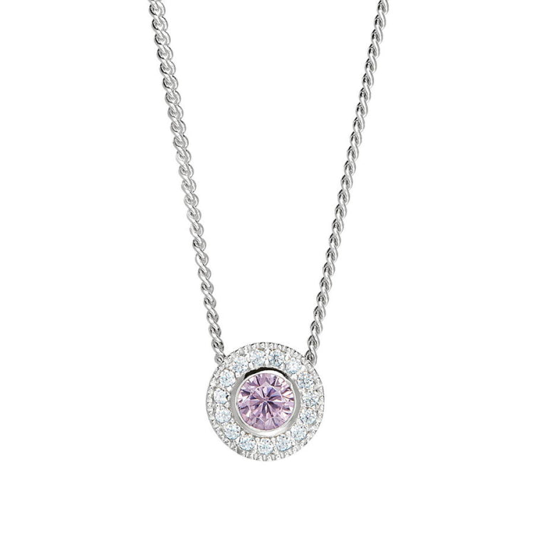 October Birthstone Pendant