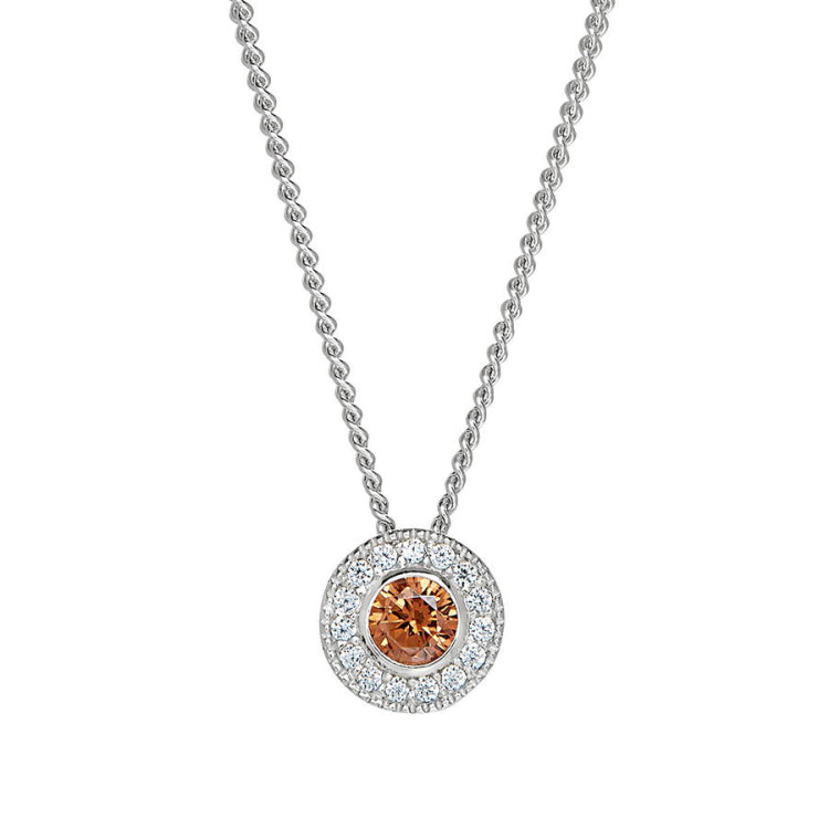 November Birthstone Pendant