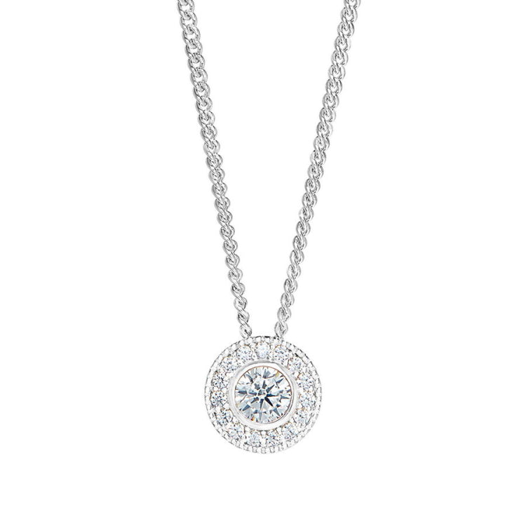 April Birthstone Pendant