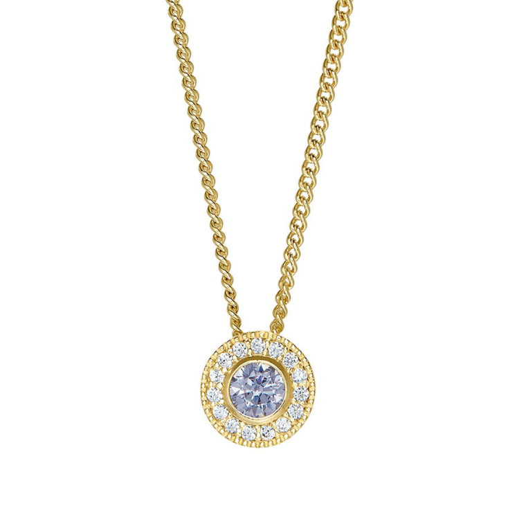 June Birthstone Pendant