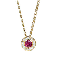 July Birthstone Pendant