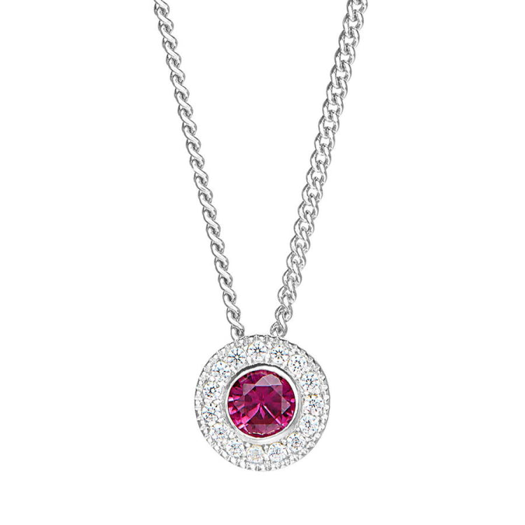 July Birthstone Pendant