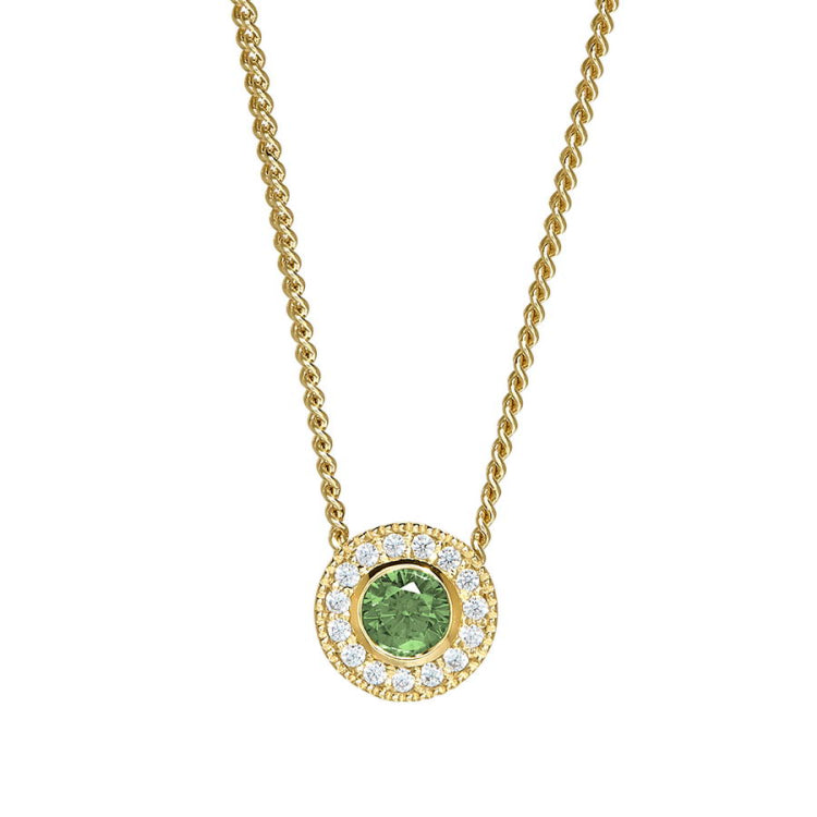 August Birthstone Pendant