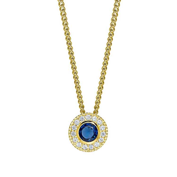 September Birthstone Pendant